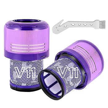 Dyson V15 Detect HEPAフィルター Amazon.com - Dyson V15 Filter, 2-Pack Premium True HEPA